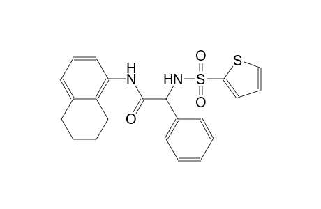 2-phenyl-N-(5,6,7,8-tetrahydro-1-naphthalenyl)-2-[(2-thienylsulfonyl)amino]acetamide