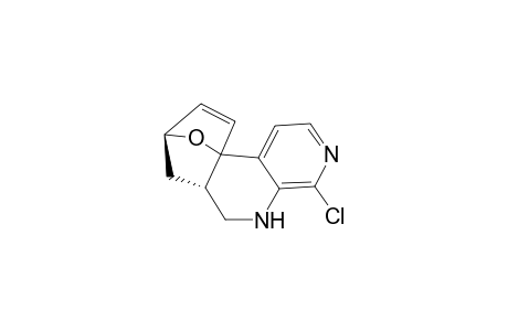 (+-)-(6aS,8S)-4-Chloro-6,6a,7,8-tetrahydro-5H-8,10a-epoxybenzo[c][1,7]naphthyridine