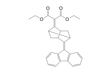 Diethyl 2-[6'-( fluoren-9''-ylidene)tricyclo[3.3.0.0(3,7)]octan-2'-ylidene]-propanedioate