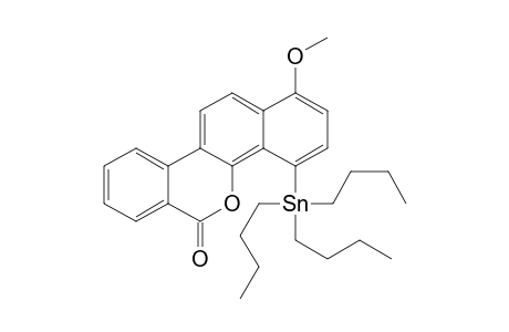 4-(tri-n-butylstannyl)-1-methoxybenzo[d]naphtho[1,2-b]pyran-6-one