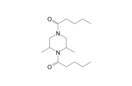 N,N-Dipentanoyl-2,6-dimethylpiperazine