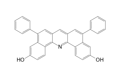 5,9-Diphenyldibenzo[c,h]acridine-3,11-diol