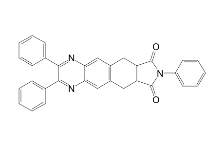 2,3,8-Triphenyl-6a,7,8,9,9a,10-hexahydro-6H-isoindolo[5,6-g]quinoxalin-7,9-dione