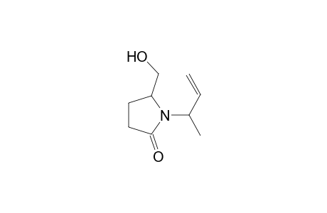1-(1-Methyl-2-propenyl)-5-hydroxymethyl-2-pyrrolidinone