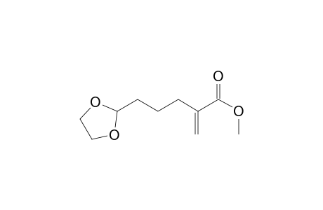 2-(4'-carbomethoxypent-4'-enyl)-1,3-dioxolane