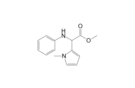 Methyl .alpha.-anilino-2-methylpyrrole-2-acetate