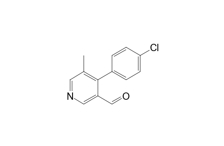 4-(4-Chlorophenyl)-5-methyl-3-pyridinecarboxaldehyde