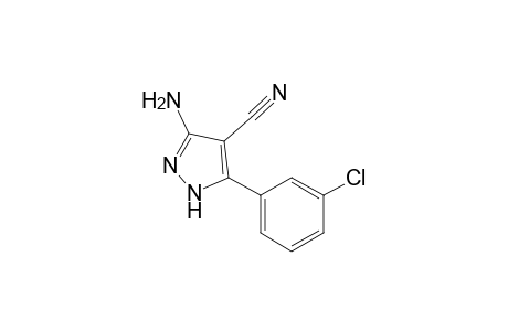 3-Amino-5-(3-chlorophenyl)-1H-pyrazole-4-carbonitrile