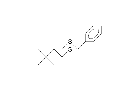 trans-2-Phenyl-3-tert-butyl-1,3-dithiane