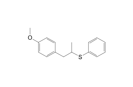 (rac)-1-Methoxy-4-[2-(phenylthio)propyl]benzene
