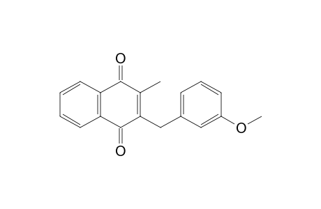 2-(3-Methoxy-benzyl)-3-methyl-[1,4]naphthoquinone