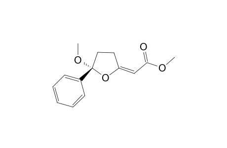 (R)-(5-Methoxy-5-phenyldihydrofuran-2-ylidene)acetic acid methyl ester