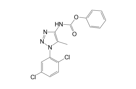 phenyl 1-(2,5-dichlorophenyl)-5-methyl-1H-1,2,3-triazol-4-ylcarbamate