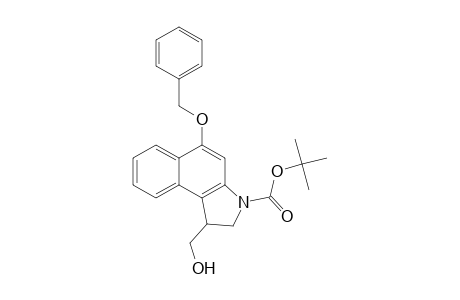1-(hydroxymethyl)-5-phenylmethoxy-1,2-dihydrobenzo[e]indole-3-carboxylic acid tert-butyl ester