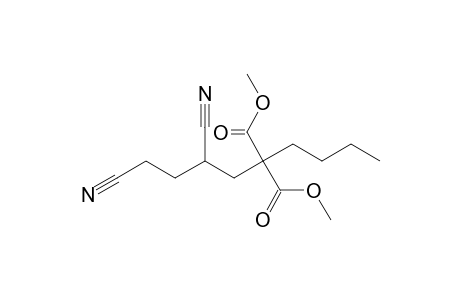 2-Butyl-2-(2,4-dicyanobutyl)malonic acid dimethyl ester