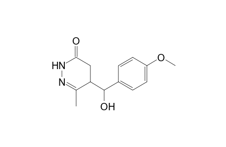 4-[(4-methoxyphenyl)-oxidanyl-methyl]-3-methyl-4,5-dihydro-1H-pyridazin-6-one
