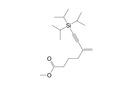 5-Methylene-7-(triisopropylsilyl)hept-6-ynoic acid methyl ester