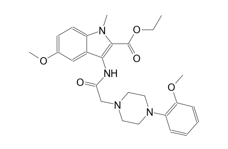 ethyl 5-methoxy-3-({[4-(2-methoxyphenyl)-1-piperazinyl]acetyl}amino)-1-methyl-1H-indole-2-carboxylate