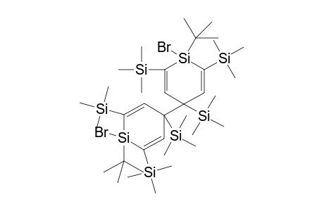 [1-bromanyl-4-[1-bromanyl-1-tert-butyl-2,4,6-tris(trimethylsilyl)silin-4-yl]-1-tert-butyl-2,6-bis(trimethylsilyl)silin-4-yl]-trimethyl-silane
