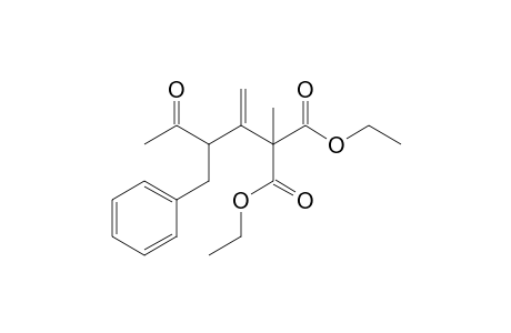 3-Benzyl-4-(1',1'-bis(ethoxycarbonyl)ethyl)-4-penten-2-one