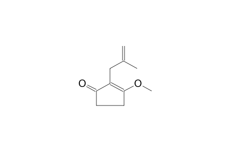 3-METHOXY-2-(2'-METHYL-2'-PROPENYL)-2-CYCLOPENTENONE