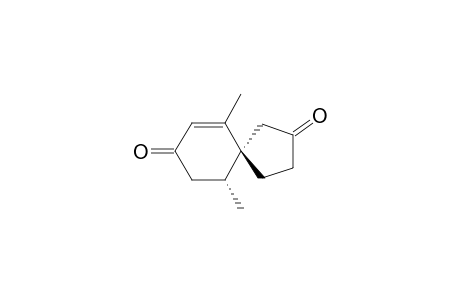 TRANS-6,10-DIMETHYL-SPIRO-[4,5]-DECA-6-ENE-2,8-DIONE