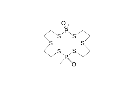 2,10-dimethyl-1,3,6,9,11,14-hexathia-2$l^{5},10$l^{5}-diphosphacyclohexadecane 2,10-dioxide