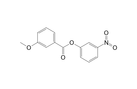 3-Methoxybenzoic acid (3-nitrophenyl) ester