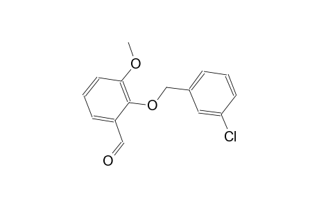 2-[(3-chlorobenzyl)oxy]-3-methoxybenzaldehyde