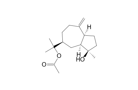 5-Azulenemethanol, decahydro-3-hydroxy-.alpha.,.alpha.,3-trimethyl-8-methylene-, .alpha.-acetate, [3R-(3.alpha.,3a.alpha.,5.beta.,8a.alpha.)]-