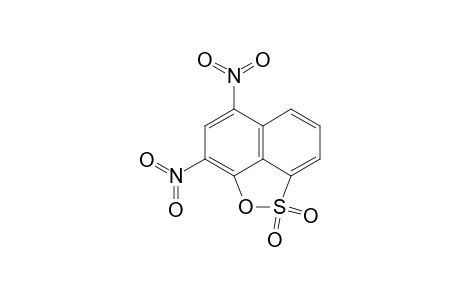 Naphth[1,8-cd]-1,2-oxathiole, 6,8-dinitro-, 2,2-dioxide