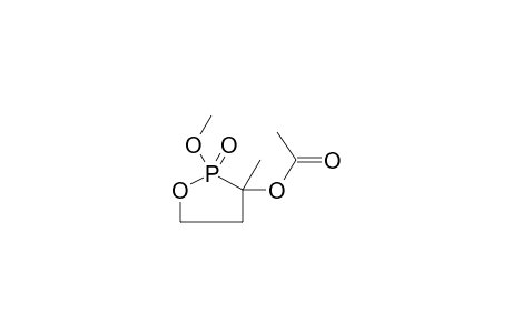 2-METHOXY-2-OXO-3-ACETOXY-3-METHYL-1,2-OXAPHOSPHOLANE