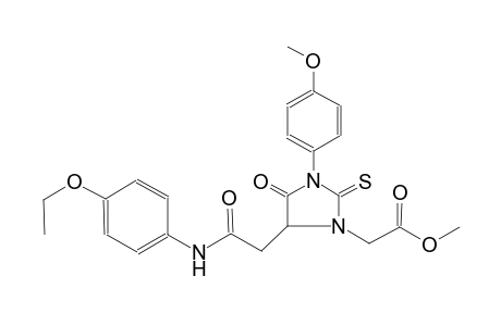 1-imidazolidineacetic acid, 5-[2-[(4-ethoxyphenyl)amino]-2-oxoethyl]-3-(4-methoxyphenyl)-4-oxo-2-thioxo-, methyl ester