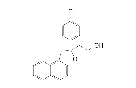 2-[2-(4-Chlorophenyl)-1,2-dihydronaphtho[2,1-b]furan-2-yl]-1-ethanol
