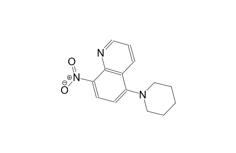 8-nitro-5-(1-piperidinyl)quinoline
