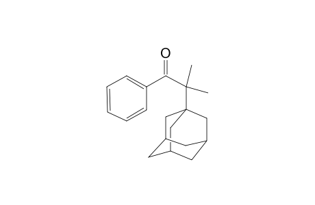 2-(1-adamantyl)-2-methyl-1-phenyl-1-propanone