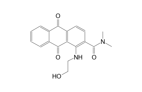 2-anthracenecarboxamide, 9,10-dihydro-1-[(2-hydroxyethyl)amino]-N,N-dimethyl-9,10-dioxo-