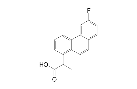 2-(6-fluoranylphenanthren-1-yl)propanoic acid