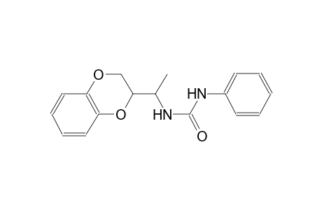 urea, N-[1-(2,3-dihydro-1,4-benzodioxin-2-yl)ethyl]-N'-phenyl-