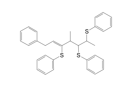 (E) and (Z)-(4S,5S,6S)-4-Methyl-1-phenyl-3,5,6-tris(phenylthio)hept-2-ene