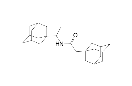 2-(1-Adamantyl)-N-[1-(1-adamantyl)ethyl]acetamide