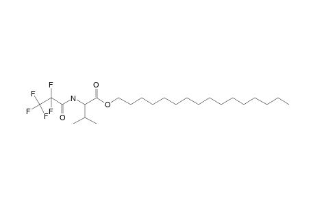 L-Valine, N-pentafluoropropionyl-, hexadecyl ester