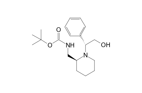 2S-[N-(tert-Butoxycarbonylamido)methyl]-1-((R)-2-hydroxy-1-phenylethyl)piperidine