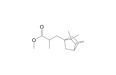 3-(1-camphenyl)-2-methylpropansaure-methylester