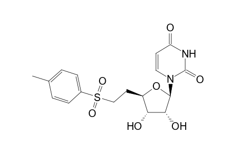 1-[5,6-Dideoxy-6-(p-toluenesulfonyl)-beta.-D-ribo-hexofuranosyl]uracil
