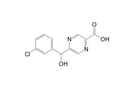5-(3-Chlorobenzoylhydroxymethyl)-2-pyrazinecarboxylic acid