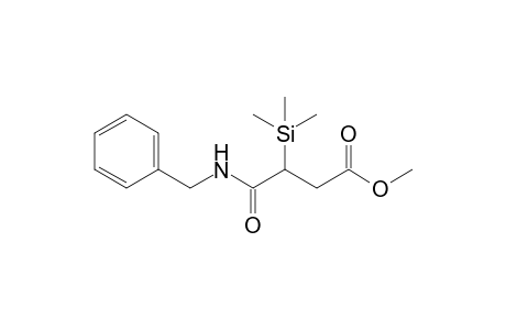 4-(benzylamino)-4-keto-3-trimethylsilyl-butyric acid methyl ester