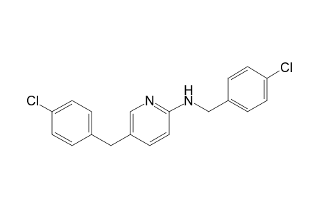 (4-chlorobenzyl)-[5-(4-chlorobenzyl)-2-pyridyl]amine