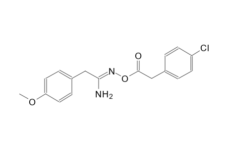 benzeneethanimidamide, N'-[[2-(4-chlorophenyl)acetyl]oxy]-4-methoxy-