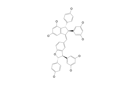 PARTHEONOCISSIN-B;1Z-2-ALPHA,3-BETA,4'-ALPHA,5'-BETA-2-(3,5-DIHYDROXYPHENYL)-2,3-DIHYDRO-3-(4-HYDROXYPHENYL)-1-[[4'-(3,5-DIHYDROXYPHENYL)-3'-(4-HYD